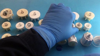 Spy109-Maviperde-28 Lik Boru Sonu Şeffaf Yuvarlak TIpa