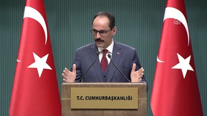 Kalın: '(Kılıçdaroğlu'nun Erdoğan-Tillerson görüşmesinde tercüman olmadığı eleştirisi) Artık gülünç bir yorum' - ANKARA