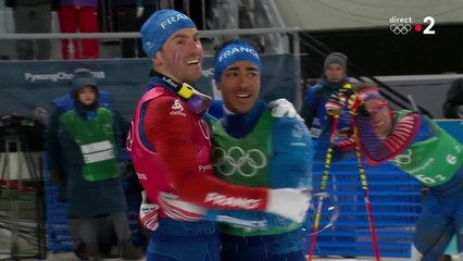 JO 2018 : Ski de fond - Team sprint - Finale hommes : Manificat et Jouve en bronze !