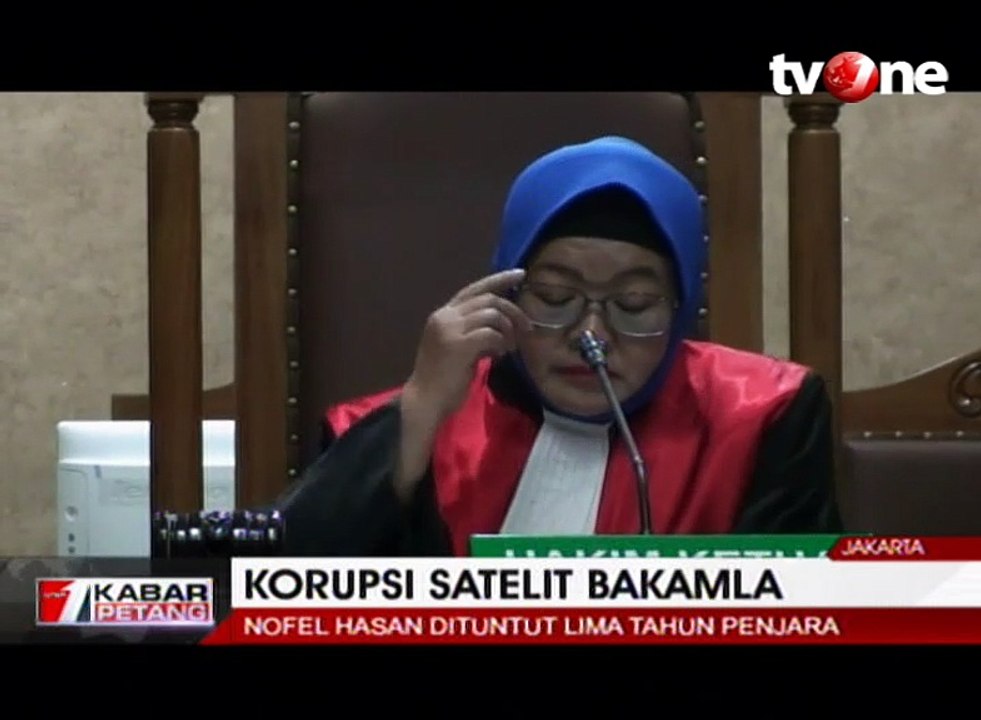 Korupsi Satelit Bakamla, Nofel Dituntut 5 Tahun Penjara