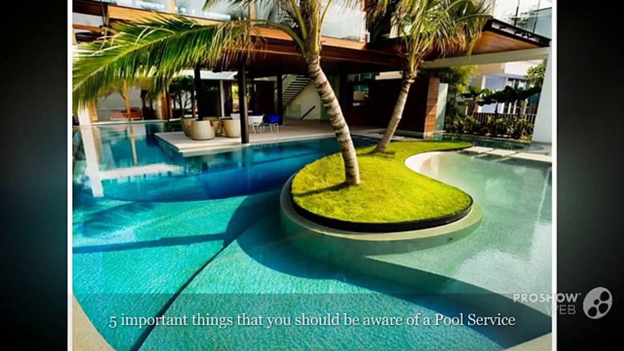 5 important things that you should be aware of a Pool Service