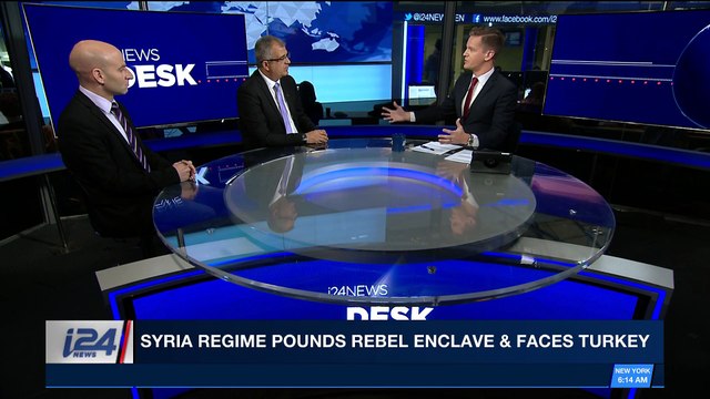 i24NEWS DESK | 250 killed in Syrian government airstrikes | Wednesday, February 21st 2018