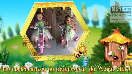 Convite animado Abelhinha Maya da Maria Clara - Amostra 4