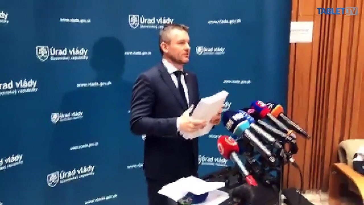 ZÁZNAM: Brífing podpredsedu Vlády SR pre informatizáciu P. Pellegriniho