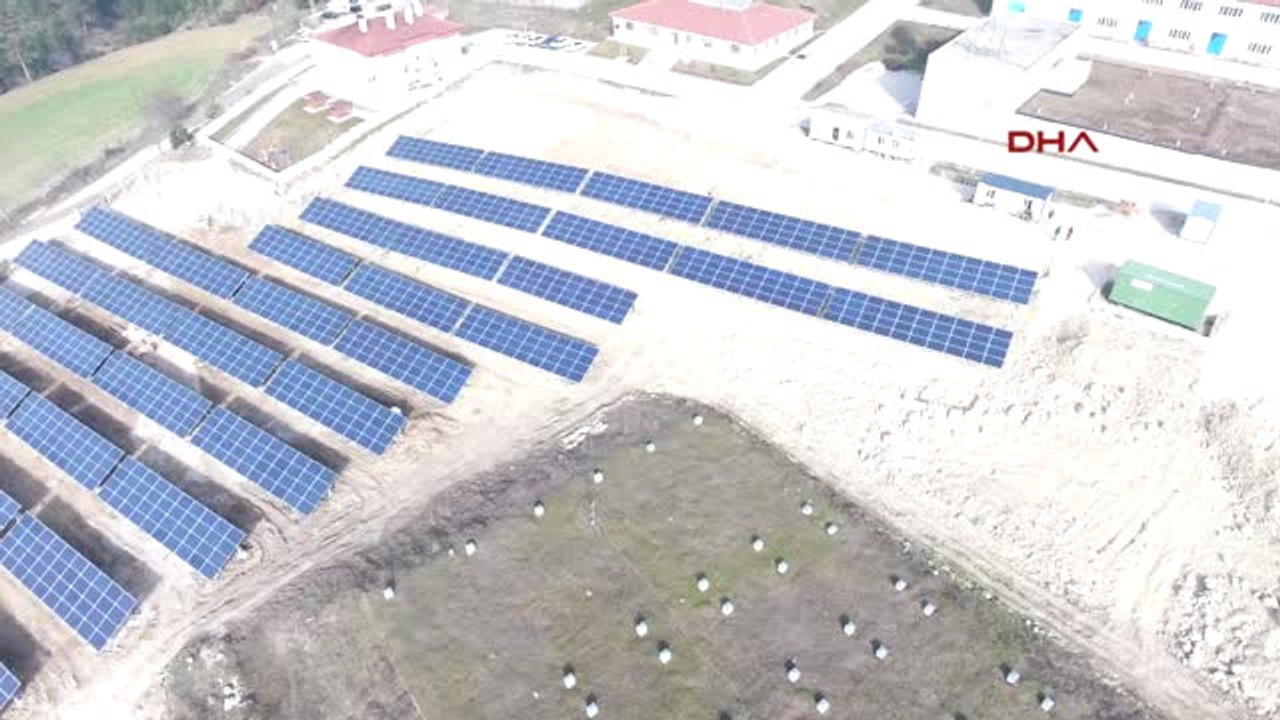 Bolu'da Güneş Enerjisi Santrali Tamamlandı