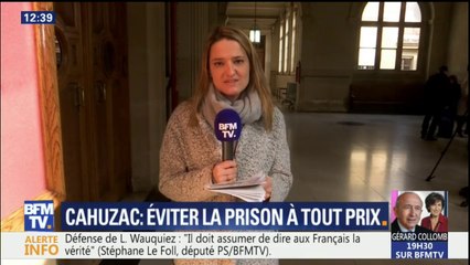 Éric Dupond-Moretti : "Et s'il se flingue en taule ? (...) Je vous supplie de ne pas envoyer Jérôme Cahuzac en prison"