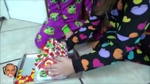 Toy Freaks Freak Family Vlogs BAD BABY MAGIC Victoria Gingerbread House Fail Annabelle Toy Freak