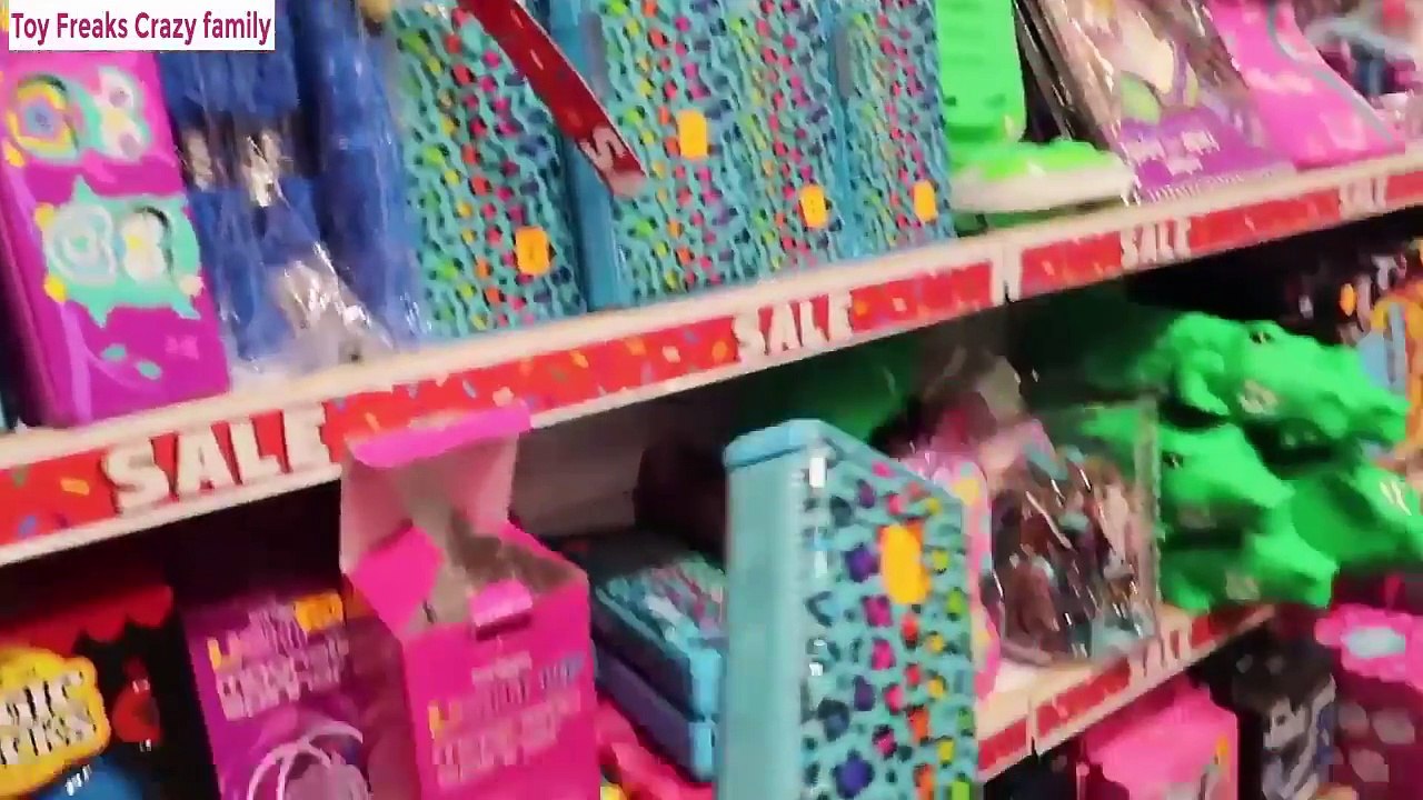 Toy Freaks NEW Smiggle School Supplies Mega Haul In Smiggle Store Pencil Case Eraser Freaks Crazy