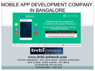 Mobile App Development Company -BVBI Infotech