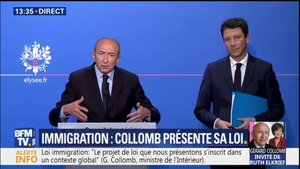 Loi immigration: "C’est en Afrique qu’il faut offrir un avenir aux jeunes", pour Collomb