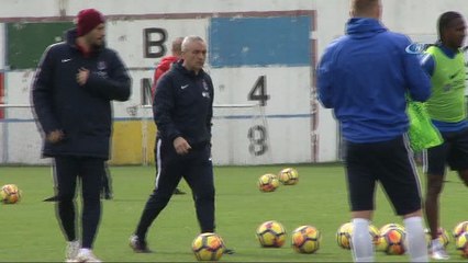 Trabzonspor, Aytemiz Alanyaspor maçı hazırlıklarını sürdürdü