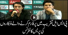 Celebrities performing in PSL 3 opening ceremony hold press conference