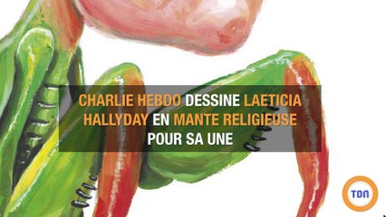 La Une de Charlie Hebdo sur Laeticia Hallyday