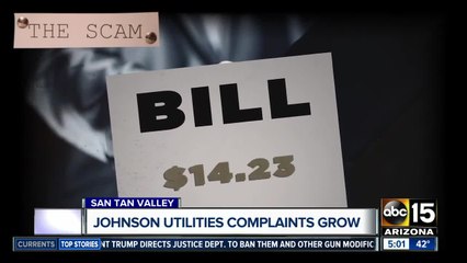 Johnson Utilities complaints grow