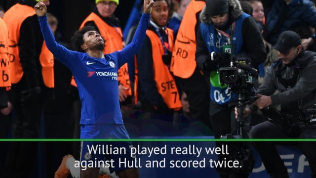 Willian, Hazard and Pedro combination delights Conte