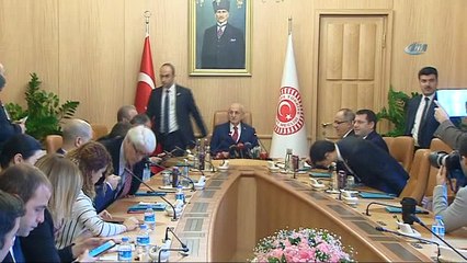 İttifak teklifi TBMM Başkanı İsmail Kahraman'a sunuldu