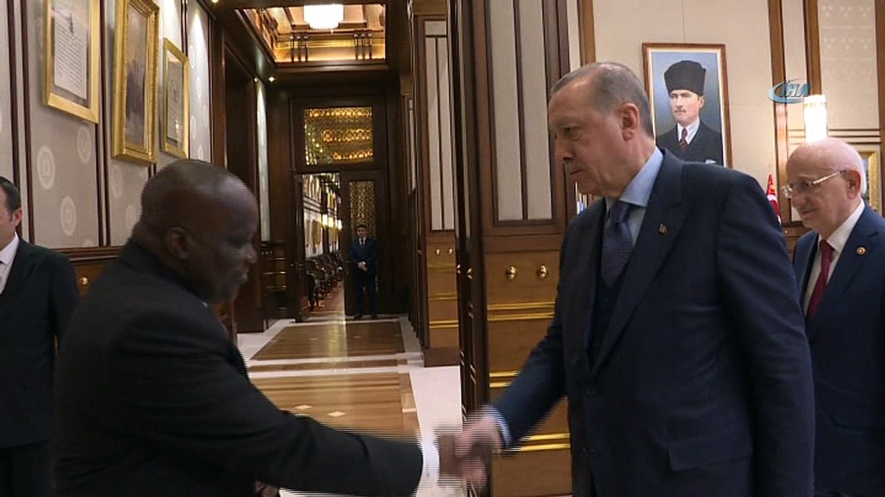 Cumhurbaşkanı Erdoğan, Burundi Meclis Başkanını kabul etti