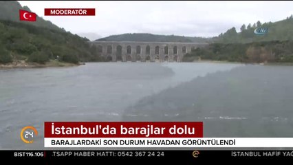 İstanbul'da barajlar doldu