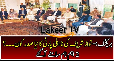 Breaking: Who Will Be The Next President Of PML-N