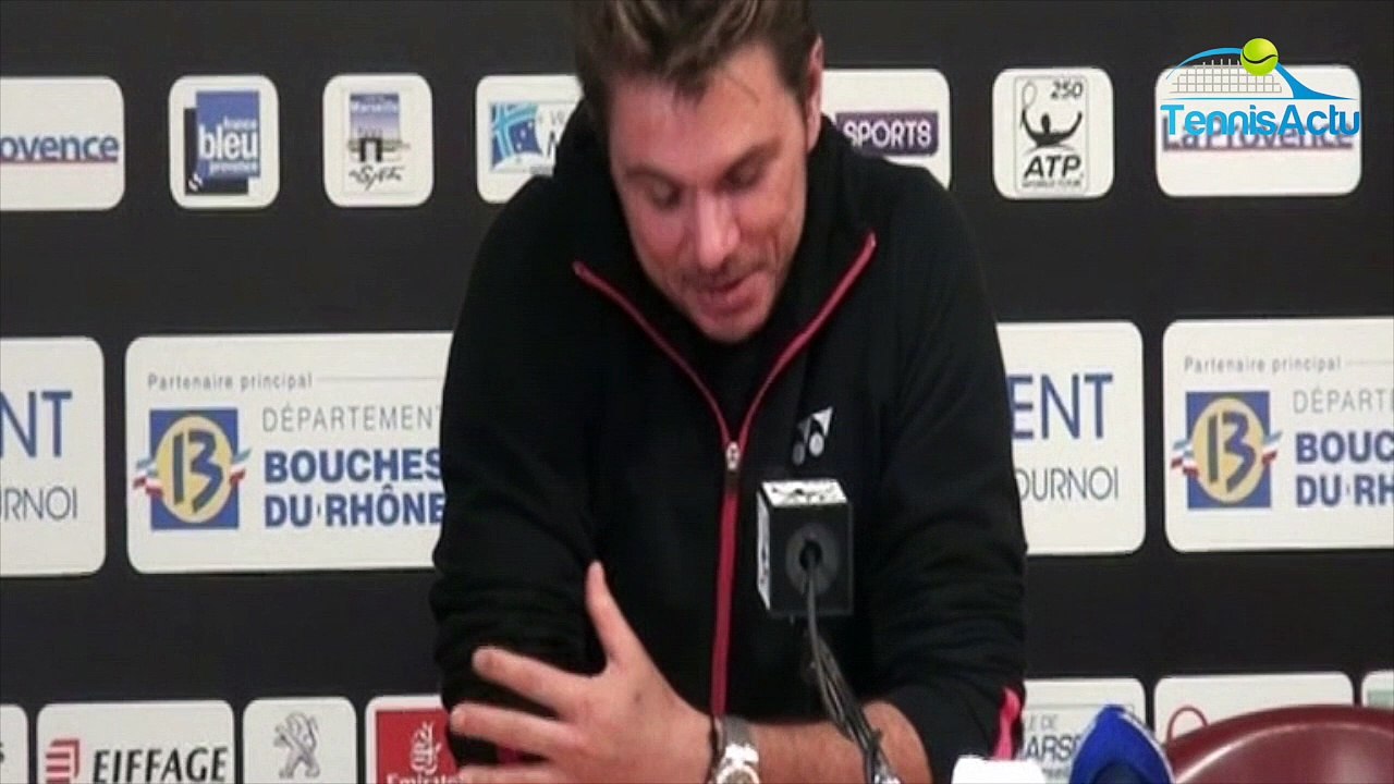 ATP - Open 13 - Marseille 2018 - Ce que pense Stan Wawrinka  sur le fait que Roger Federer soit de nouveau N°1 mondial !