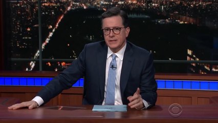 Stephen Colber on Trump's state of affairs