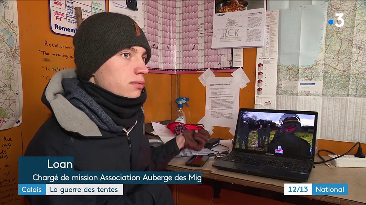 Calais : la guerre des tentes