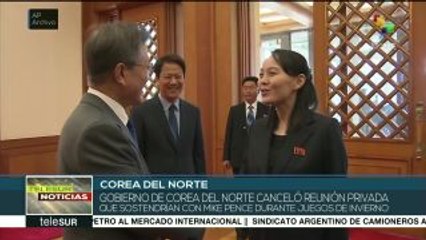 Corea del Norte cancela reunión con vicepresidente de EE.UU.