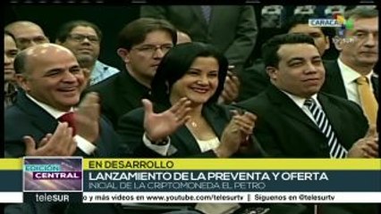 Maduro lanza preventa del Petro al mercado internacional