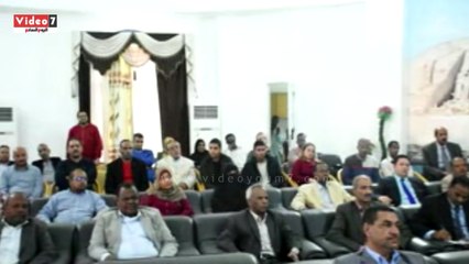.. محافظ أسوان يكرم المشاركين فى تطوير مدينة أبوسمبل