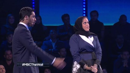 الحظ يرفض التخلي عن همسة وهاميس في برنامج The Wall