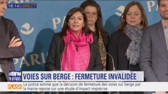 Voies sur berge: Anne Hidalgo annonce un nouvel arrêté de piétonnisation