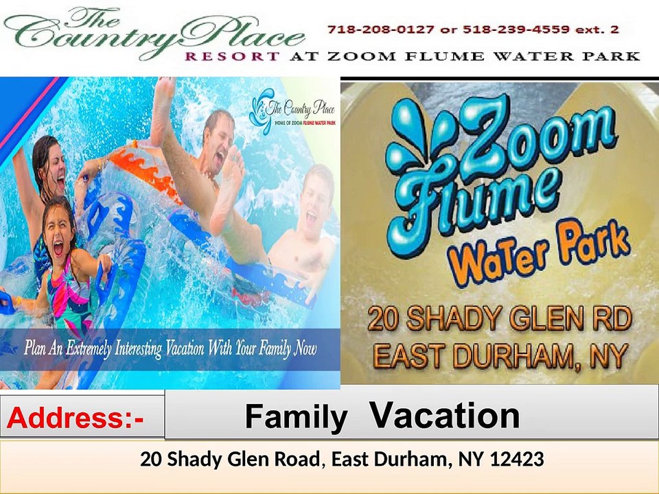 Select best appropriate place for Family Vacation with your Family