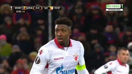 Alan Dzagoev  Goal HD -CSKA Moscow	1-0	FK Crvena zvezda 21.02.2018