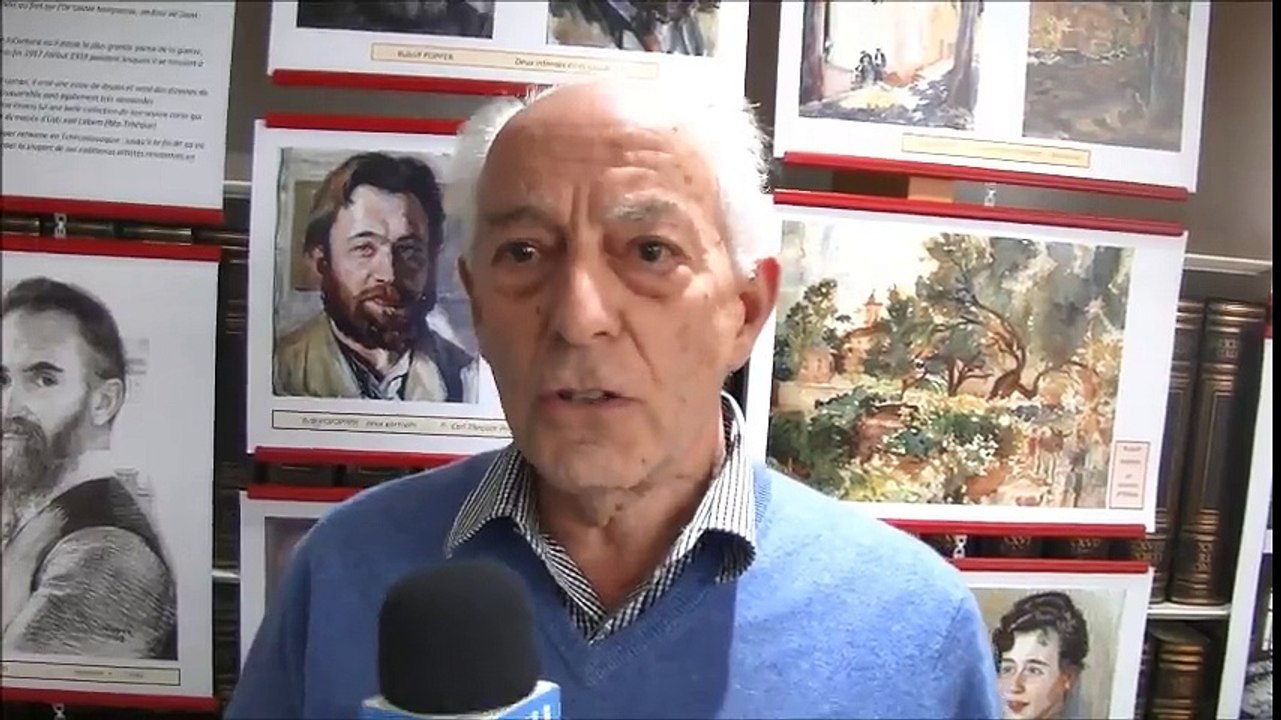 Bastia :  "Corse, terre d'accueil, terre d'exil 1914-1918" présenté par son auteur à la bibliothèque patrimoniale de Bastia