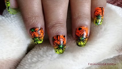 Glow In Dark Nail Polish Design