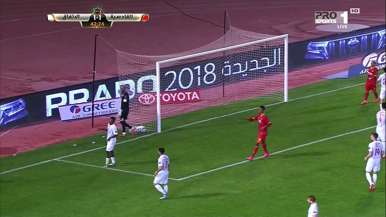 ملخص مباراة القادسية - الاتفاق ضمن منافسات الجولة 16 من الدوري السعودي للمحترفين