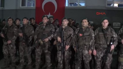 Samsun'dan Pöh Timi, 'Zeytin Dalı Harekatı' İçin Uğurlandı