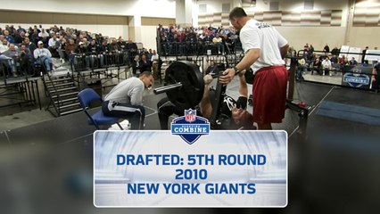 Top 5 combine bench press performances since 2008