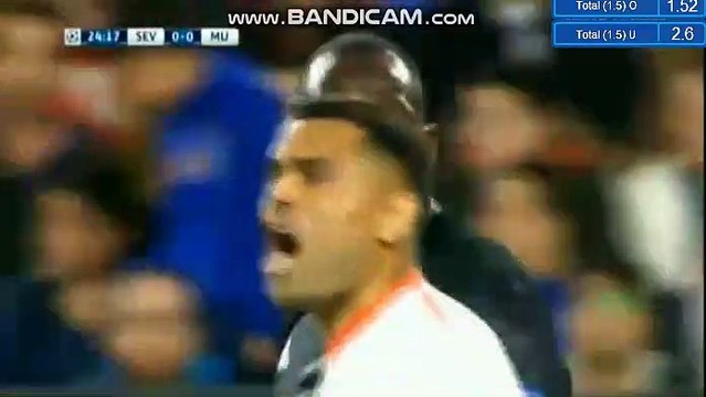 Romelu Lukaku Missed 100% Chance HD - Sevilla 0-0 Manchester United 21.02.2018