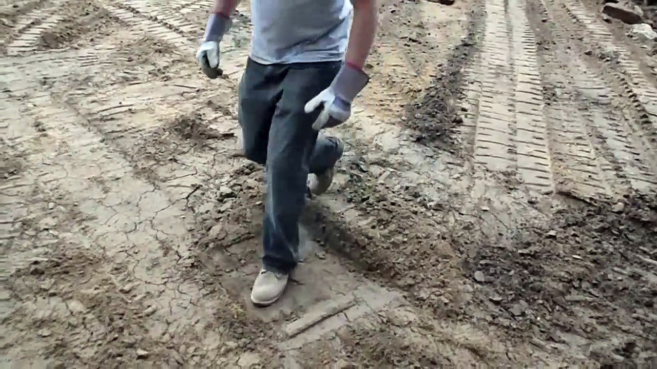 Quand le sol est gorgé d'eau ça donne ça... Phénomène incroyable