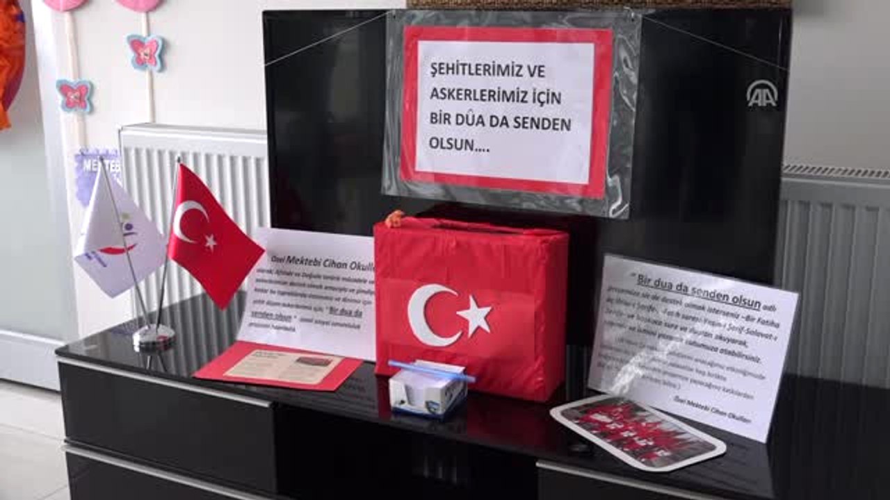 Minik Kalplerden Mehmetçik'e Dua