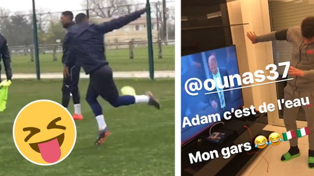 Le Zap : Malcom régale à l'entraînement, Ounas c'est de l'eau