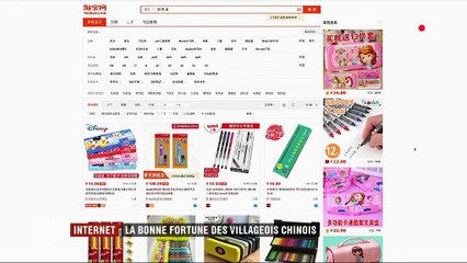 Internet : la bonne fortune des villages chinois