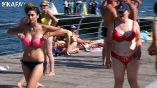 Les plus belles filles du monde sont sur les plages d'Odessa