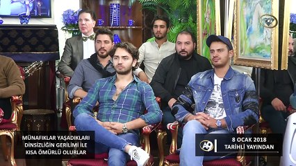 Münafıklar yaşadıkları dinsizliğin gerilimi ile kısa ömürlü olurlar