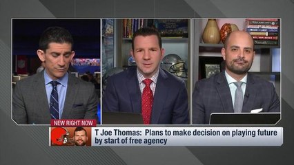 Garafolo: Joe Thomas 'not putting any deadline' on decision to retire or return