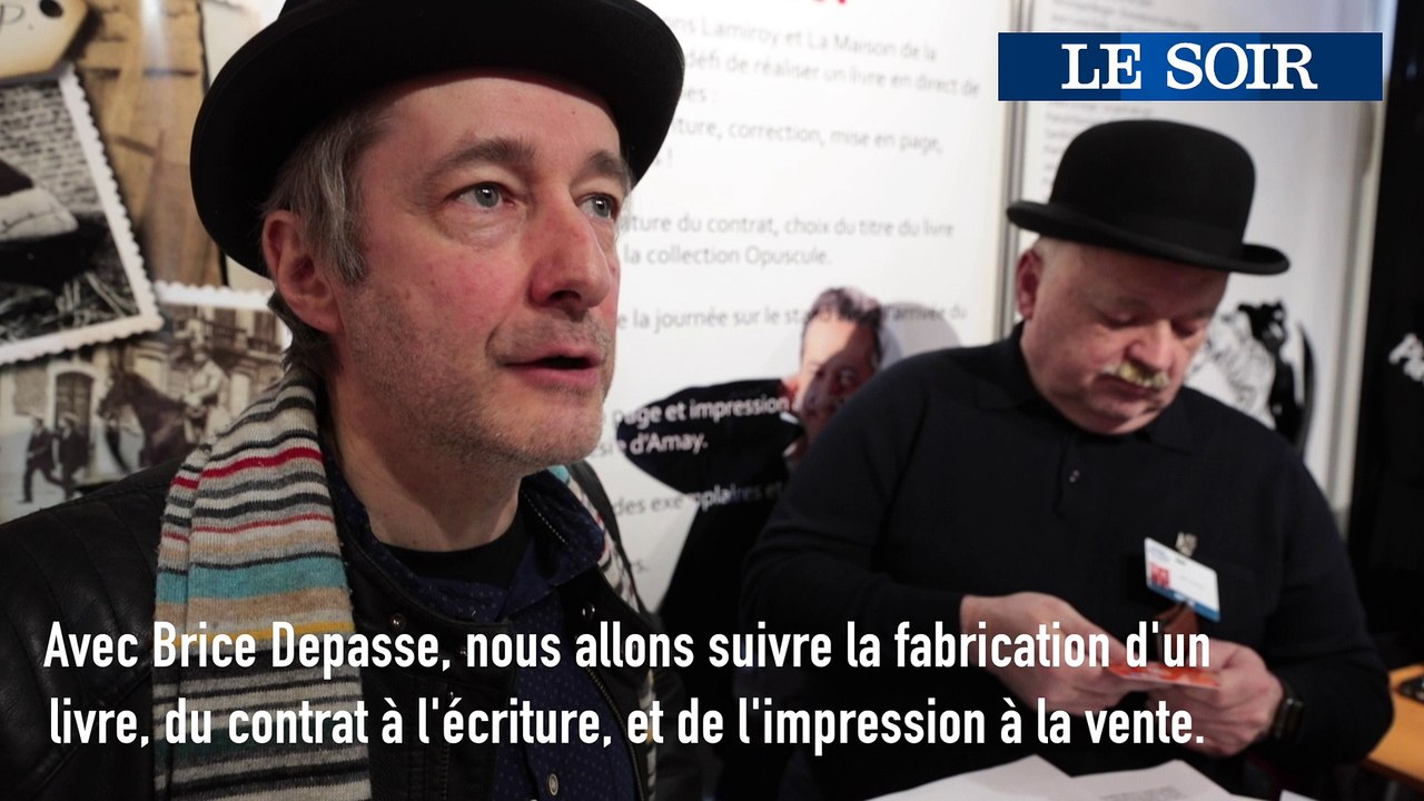 Foire du Livre de Bruxelles : La fabrication d'un livre - Le Contrat