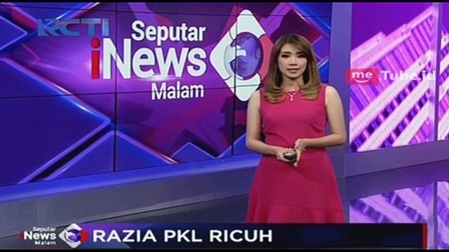 Razia PKL Tanah Abang Ricuh, Seorang Pedagang Jatuh Tertimpa Kulkas
