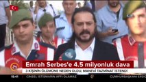 Emrah Serbes'e 4.5 milyonluk dava