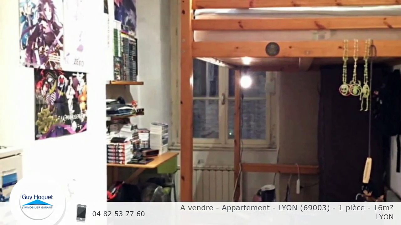 A vendre - Appartement - LYON (69003) - 1 pièce - 16m²